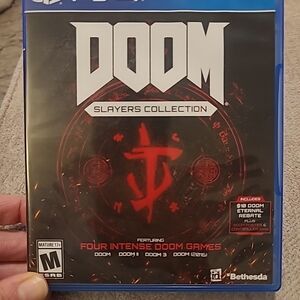 DOOM Slayers Collection for PlayStation 4 - Blue Case